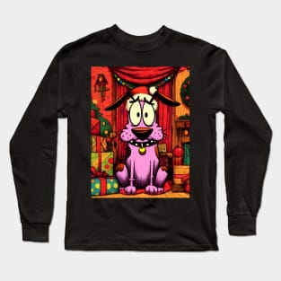 Festive Cartoon Extravaganza: Unique Animated Delights for a Merry Christmas! Long Sleeve T-Shirt